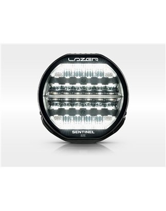 Driving light - Lazer - Sentinel 9 - Elite+ - 8.9" - 22.5cm - Gen2 - White/Yellow - Position light White/Amber - Driving Fog Com