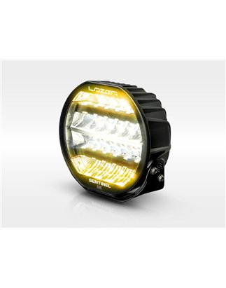 Verstraler - Lazer - Sentinel 9 - Elite+ - 8.9" - 22.5cm - Gen2 - Wit/Geel - Positielicht Wit/Amber - Driving Mist Combo