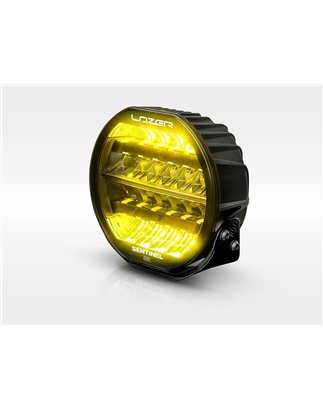 Extraljus - Lazer - Sentinel 9 - Elite+ - 8.9" - 22.5cm - Gen2 - Vit/Gul - Positionsljus Vit/Bärnsten - Driving Dimma Combo 