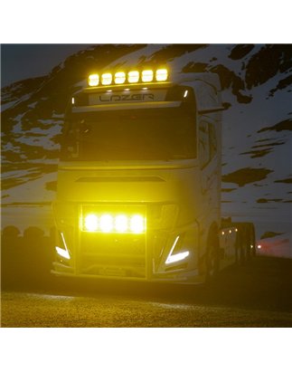 Driving light - Lazer - Sentinel 9 - Elite+ - 8.9" - 22.5cm - Gen2 - White/Yellow - Position light White/Amber - Driving Fog Com