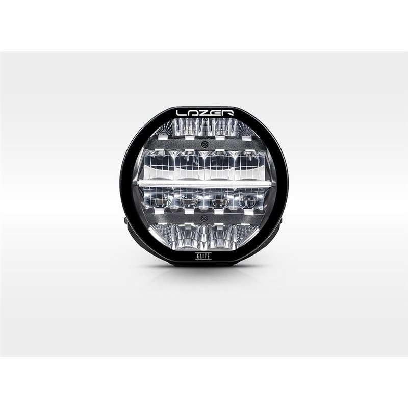 Extraljus - Lazer - Sentinel 7 - Elite - 7" - 17.8cm - Gen2 - Positionsljus Vit/Bärnsten - Driving Extraljus - Lazer - Sentinel 7 - Elite - 7" - 17.8cm - Gen2 - Positionsljus Vit/Bärnsten - Driving