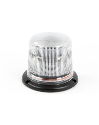 Varningsljus - Axixtech - B18 Dual - 5.6" - 14.2cm - Klar - Bärnsten/Blå - R65-2 - 12V-24V -