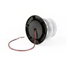 Zwaailamp - Axixtech - B18 Dual - 5.6" - 14.2cm - Helder - Amber/Blauw - R65-2 - 12V-24V