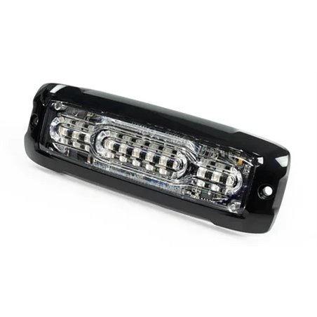 Blixtljus - Axixtech - XT12 - Dual Color - 5.2" - 13.3cm - Klar - 28 blixtmönster - Bärnsten/Blå - R65-2 - 12V-24V -
