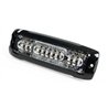 Warning light - Axixtech - XT12 - Dual Color - 5.2" - 13.3cm - Clear - 28 flash patterns - Amber/Blue - R65-2 - 12V-24V
