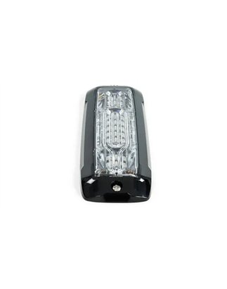 Blitzleuchte - Axixtech - XT12 - Dual Color - 5.2" - 13.3cm - Klar - 28 Blitzmuster - Amber/Blau - R65-2 - 12V-24V