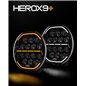 Extraljus - Ledson - Herox 9+ - 9.1" - 23.1cm - Smoke - PowerTouch - Positionsljus Vit/Bärnsten - Driving Extraljus - Ledson - Herox 9+ - 9.1" - 23.1cm - Smoke - PowerTouch - Positionsljus Vit/Bärnsten - Driving
