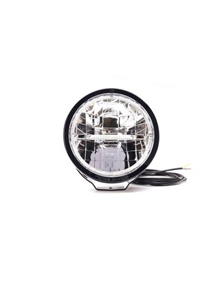 Extraljus - WAS - W116 Offroad - 9.1" - 23cm - Positionsljus Vit/Bärnsten - Driving 