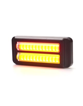Achterlicht - WAS - W114 - 5.7" - 14.6cm - Achter - Rem - Richting - 12V-24V