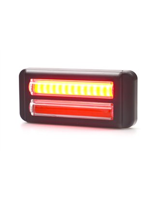 Achterlicht - WAS - W114 - 5.7" - 14.6cm - Achter - Rem - Richting - 12V-24V
