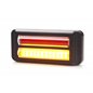 Achterlicht - WAS - W296 - 3.4" - 8.7cm - Helder - Achter - Rem - Richting - 12V-24V Achterlicht - WAS - W296 - 3.4" - 8.7cm - Helder - Achter - Rem - Richting - 12V-24V