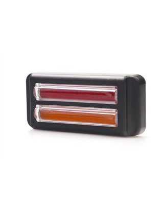 Bakljus - WAS - W114 - 5.7" - 14.6cm - Bak - Broms - Blink - 12V-24V