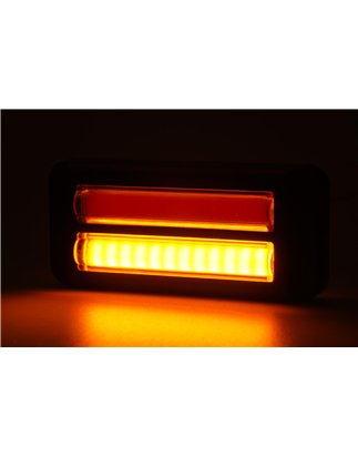 Rückleuchte - WAS - W114 - 5.7" - 14.6cm - Rück - Brems - Blink - 12V-24V -