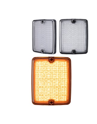 Rückleuchte - Ledson - Breeze X2 - Retro - 4.3" - 11cm - Klar - Blink - 12V-48V 