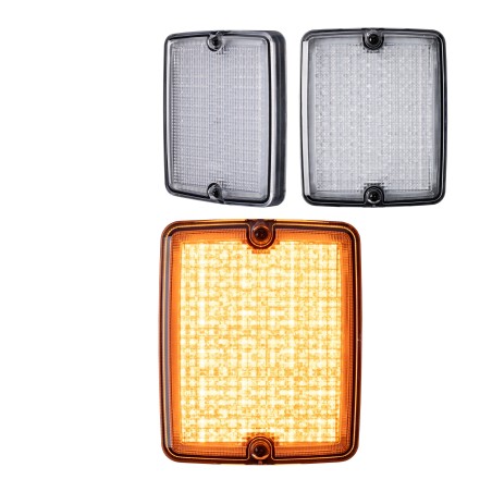 Rückleuchte - Ledson - Breeze X2 - Retro - 4.3" - 11cm - Klar - Blink - 12V-48V 
