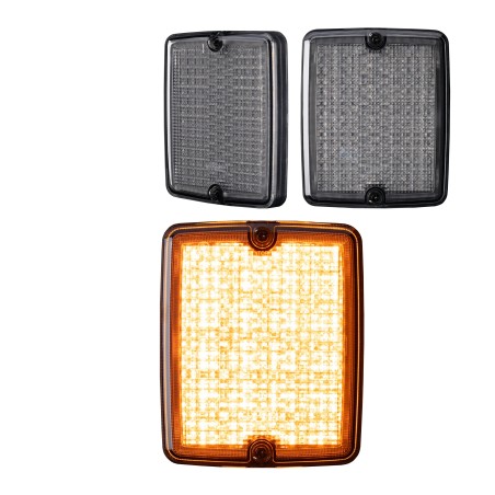 Rückleuchte - Ledson - Breeze X2 - Retro - 4.3" - 11cm - Smoke - Blink - 12V-48V 