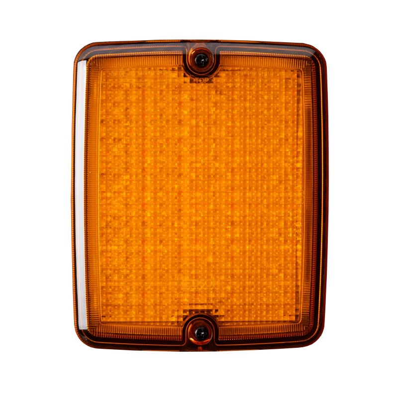 Bakljus - Ledson - Breeze X2 - Retro - 4.3" - 11cm - Bärnsten - Blink - 12V-48V Bakljus - Ledson - Breeze X2 - Retro - 4.3" - 11cm - Bärnsten - Blink - 12V-48V