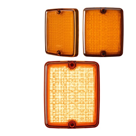 Achterlicht - Ledson - Breeze X2 - Retro - 4.3" - 11cm - Amber - Richting - 12V-48V
