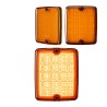 Tail light - Ledson - Breeze X2 - Retro - 4.3" - 11cm - Amber - Ind - 12V-48V