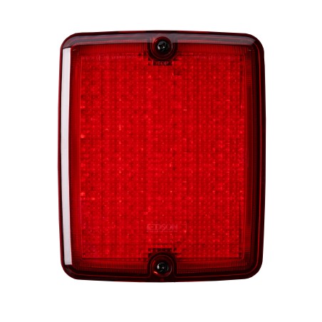 Achterlicht - Ledson - Breeze X2 - Retro - 4.3" - 11cm - Rood - Achter - Rem - 12V-48V