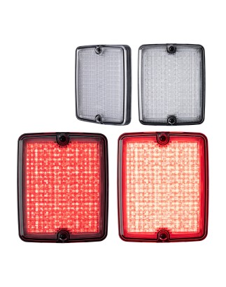 Rückleuchte - Ledson - Breeze X2 - Retro - 4.3" - 11cm - Klar - Rück - Brems - 12V-48V -