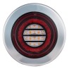 Bakljus - Ledson - Breeze R1 - 6.1" - 15.5cm - Klar - Bak - Broms - Blink - 12V-48V