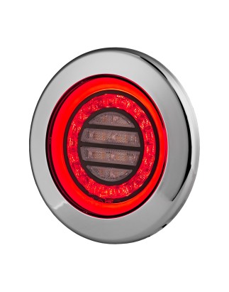 Rückleuchte - Ledson - Breeze R1 - 6.1" - 15.5cm - Klar - Rück - Brems - Blink - 12V-48V -