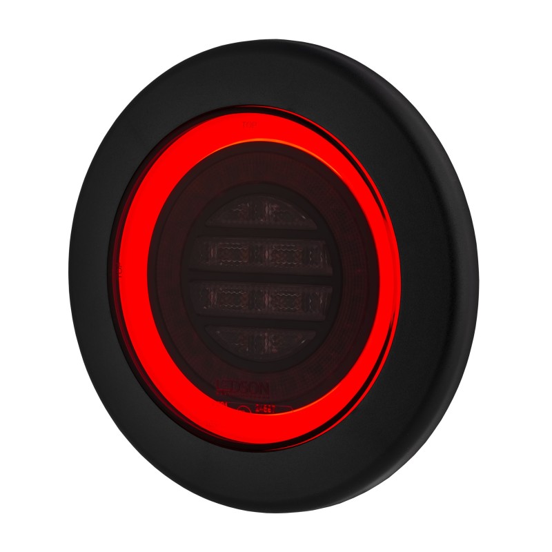 Bakljus - Ledson - Breeze R1 - 6.1" - 15.5cm - Smoke - Bak - Broms - Blink - 12V-48V Bakljus - Ledson - Breeze R1 - 6.1" - 15.5cm - Smoke - Bak - Broms - Blink - 12V-48V