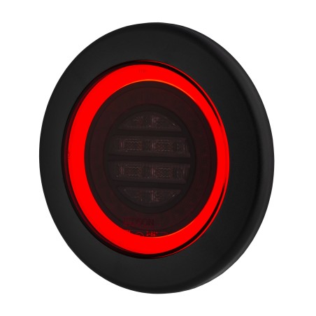 Tail light - Ledson - Breeze R1 - 6.1" - 15.5cm - Smoke - Tail - Brake - Ind - 12V-48V