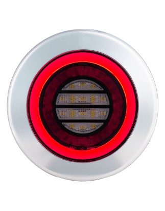 Bakljus - Ledson - Breeze R1 - 6.1" - 15.5cm - Klar - Bak - Back - 12V-48V