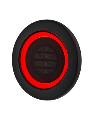 Rückleuchte - Ledson - Breeze R1 - 6.1" - 15.5cm - Smoke - Rück - Rückfahr - 12V-48V - 
