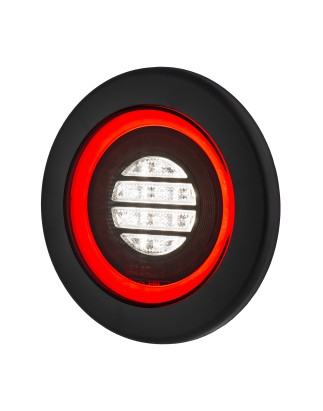 Bakljus - Ledson - Breeze R1 - 6.1" - 15.5cm - Smoke - Bak - Back - 12V-48V