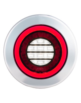 Bakljus - Ledson - Breeze R1 - 6.1" - 15.5cm - Klar - Bak - Dim - 12V-48V