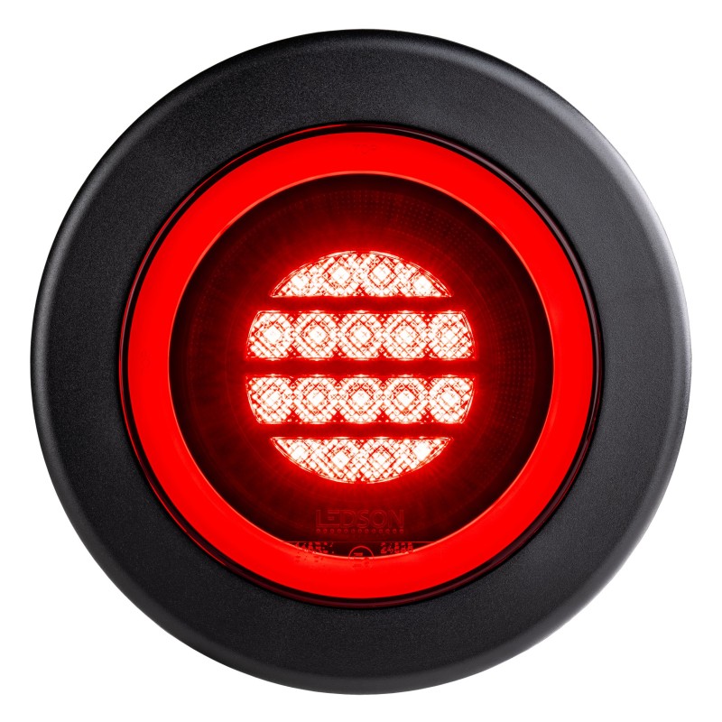 Bakljus - Ledson - Breeze R1 - 6.1" - 15.5cm - Smoke - Bak - Dim - 12V-48V Bakljus - Ledson - Breeze R1 - 6.1" - 15.5cm - Smoke - Bak - Dim - 12V-48V
