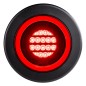 Tail light - Ledson - Breeze R1 - 6.1" - 15.5cm - Smoke - Tail - Fog - 12V-48V Tail light - Ledson - Breeze R1 - 6.1" - 15.5cm - Smoke - Tail - Fog - 12V-48V