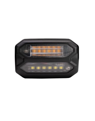 Rückleuchte - Ledson - Mini Scene - 3.1" - 7.9cm - Klar - Rückfahr - Blitz - 1 Blinkmuster - 12V-30V -