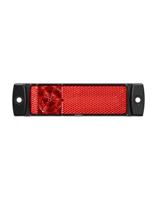 Marker Light - Ledson - Optoline STAR - 5.1" - 13cm - Red - 12V-30V