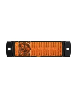 Marker Light - Ledson - Optoline STAR - 5.1" - 13cm - Amber - 12V-30V