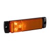 Begrenzungsleuchte - Ledson - Optoline STAR - 5.1" - 13cm - 500cm Kabel - Klar - Amber - 12V-30V