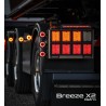 Rückleuchte - Ledson - Breeze X2 - Retro - 4.3" - 11cm - Amber - Blink - 12V-48V