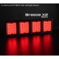 Rückleuchte - Ledson - Breeze X2 - Retro - 4.3" - 11cm - Rot - Rück - Brems - 12V-48V - Rückleuchte - Ledson - Breeze X2 - Retro - 4.3" - 11cm - Rot - Rück - Brems - 12V-48V -