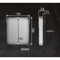 Bakljus - Ledson - Breeze X2 - Retro - 4.3" - 11cm - Röd - Bak - Broms - 12V-48V Bakljus - Ledson - Breeze X2 - Retro - 4.3" - 11cm - Röd - Bak - Broms - 12V-48V