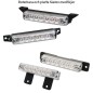 Flitser - Ledson - 4.3" - 10.9cm - Helder - 14 flitspatronen - Blauw - R65-2 - 12V-24V Flitser - Ledson - 4.3" - 10.9cm - Helder - 14 flitspatronen - Blauw - R65-2 - 12V-24V