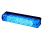 Warning light - Ledson - 4.3" - 10.9cm - Clear - 14 flash patterns - Blue - R65-2 - 12V-24V Warning light - Ledson - 4.3" - 10.9cm - Clear - 14 flash patterns - Blue - R65-2 - 12V-24V