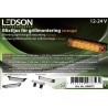 Flitser - Ledson - 4.3" - 10.9cm - Helder - 14 flitspatronen - Amber - R65-2 - 12V-24V