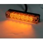 Flitser - Ledson - 4.3" - 10.9cm - Helder - 14 flitspatronen - Amber - R65-2 - 12V-24V Flitser - Ledson - 4.3" - 10.9cm - Helder - 14 flitspatronen - Amber - R65-2 - 12V-24V
