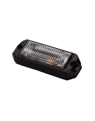 Blitzleuchte - Ledson - Astro 3 - 3" - 7.6cm - Klar - 26 Blitzmuster - Blau - R65 - 12V-30V