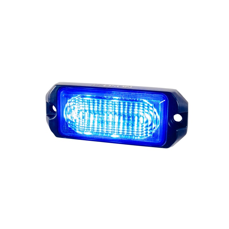 Blitzleuchte - Ledson - Astro 3 - 3" - 7.6cm - Klar - 26 Blitzmuster - Blau - R65 - 12V-30V Blitzleuchte - Ledson - Astro 3 - 3" - 7.6cm - Klar - 26 Blitzmuster - Blau - R65 - 12V-30V