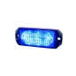 Warning light - Ledson - Astro 3 - 3" - 7.6cm - Clear - 26 flash patterns - Blue - R65 - 12V-30V Warning light - Ledson - Astro 3 - 3" - 7.6cm - Clear - 26 flash patterns - Blue - R65 - 12V-30V