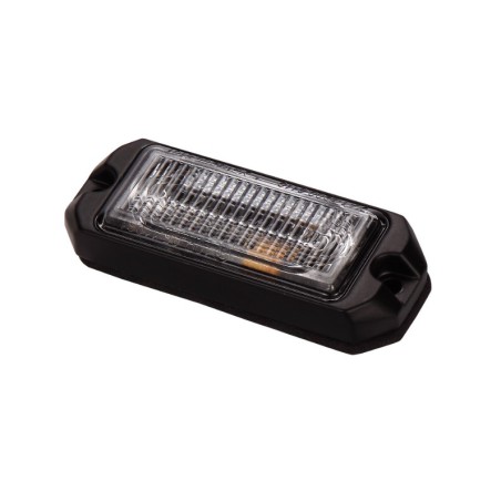 Blitzleuchte - Ledson - Astro 3 - 3" - 7.6cm - Klar - 26 Blitzmuster - Amber - R65 - 12V-30V